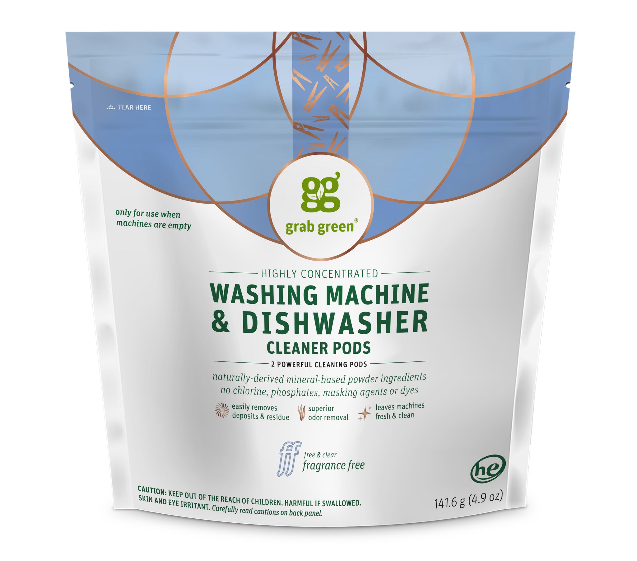 Washing Machine and Dishwasher Cleaner Pods