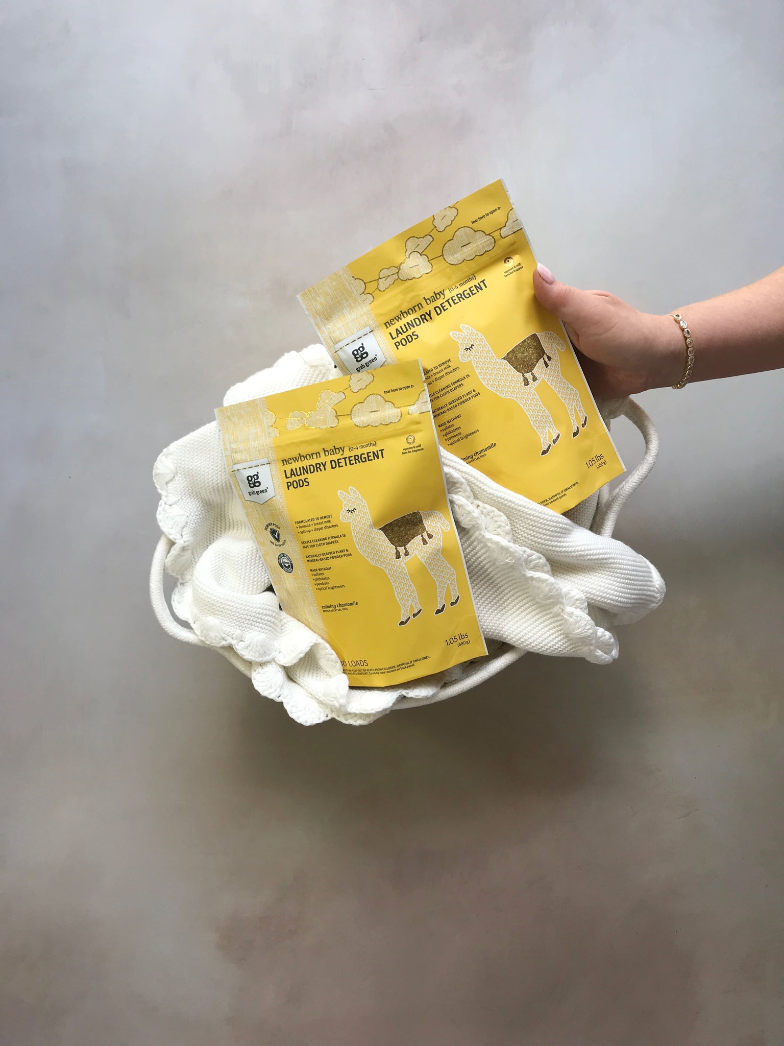 Newborn Baby Laundry Detergent Pods - 2 pack