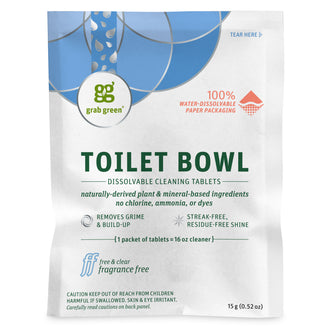 Toilet Bowl Cleaner - Dissolvable Tablets
